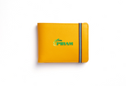 Piram Leather Minimalist Wallet – Yellow Edition with Coin Pocket